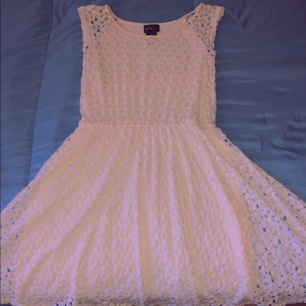 White Wedding Dress For Girls